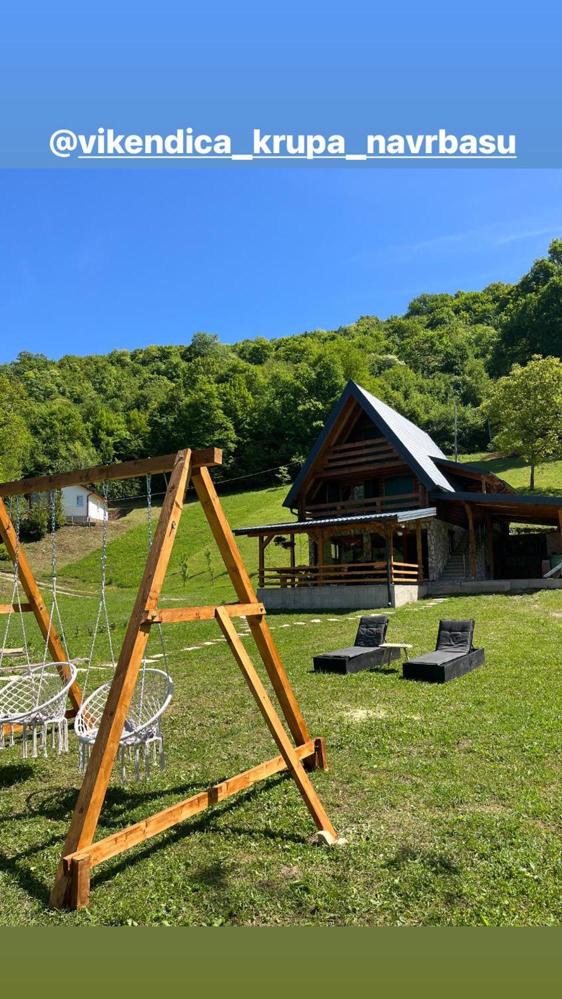 Vikendica Krupa Na Vrbasu Villa Banja Luka Eksteriør billede